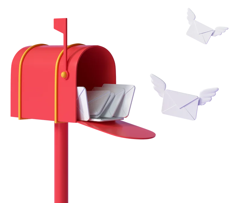 Mail flying